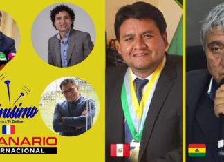 Iván Arias candidato a la alcaldía de la Paz Bolivia opositor del MAS en Semanario Internacional.