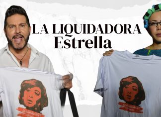 La Liquidadora Estrella dio de que hablar en los Premios de Televisión India Catalina