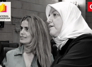 Albita Neira en diálogo con la parlamentaria de Turquía İffet Polat, Cooperación Internacional por la mujer