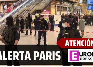 Paris en Alerta| hombre intenta asesinar 6 personas en la Estación del Norte