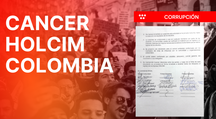 Estos son los acuerdos que firmo Holcim y nunca cumplió con la comunidad de Sugamuxí