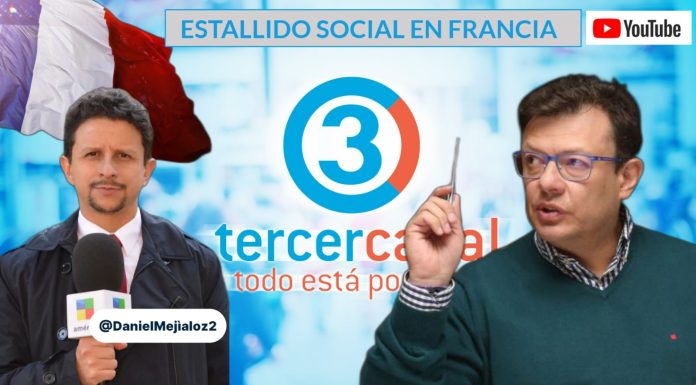 Daniel Mejía Lozano periodista internacional en el Tercer Canal