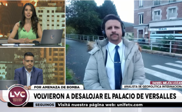 Entrevista de Daniel Mejía Lozano en CN23 Argentina, seguridad en Francia