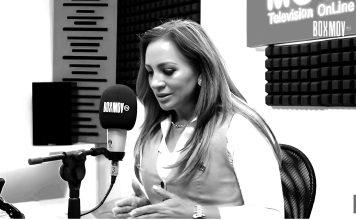 Congresista Delcy Izasa y Esmeralda de Luna en Palabras Mass